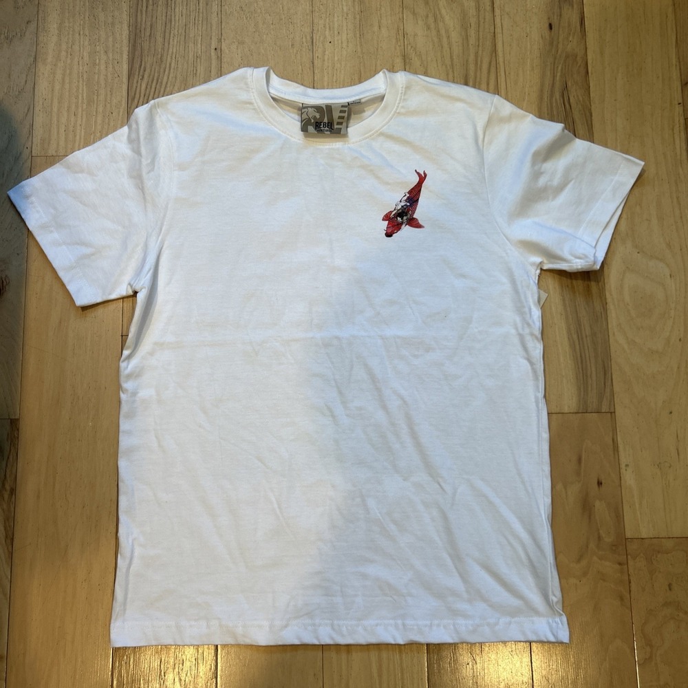 NWT Rebel Vengeance Tshirt Mens Large Japanese Woman‎ Koi